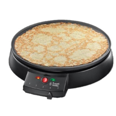 Russell Hobbs Млинниця Fiesta 1000Вт, діаметр 30см, тефлон, чорний Russell Hobbs Млинниця Fiesta 1000Вт, діаметр 30см, тефлон, чорний