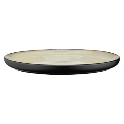 ARDESTO Тарілка обідня Bolzano, 26.6см, кераміка, чорно-зелений
