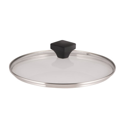 ARDESTO Сковорода глибока з кришкою Gemini Gourmet Andria, 24см, алюміній, чорний