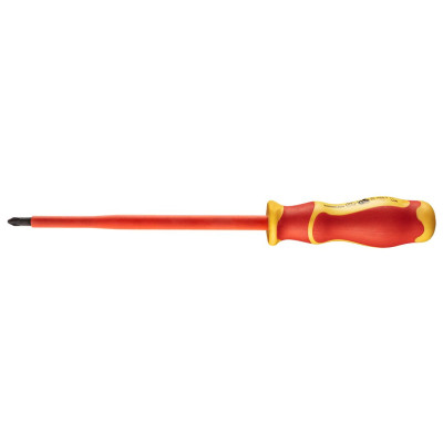 Neo Tools Викрутка хрестова, діелектрична, PH2х175мм, сталь S2