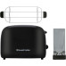 Тостер Russell Hobbs Colours Plus 1600Вт, підігрів, розморожування, метал., чорний