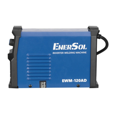 Зварювальний апарат інверторний EnerSol EWM-120AD 20-120А 5.1кВт 160-260В 2.8кг Зварювальний апарат інверторний EnerSol EWM-120AD 20-120А 5.1кВт 160-260В 2.8кг