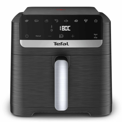 Мультипіч Tefal Easy Fry Mega Compact, 1700Вт, чаша-7.5л, сенсорне керув., 8 програм, пластик, чорний Мультипіч Tefal Easy Fry Mega Compact, 1700Вт, чаша-7.5л, сенсорне керув., 8 програм, пластик, чорний