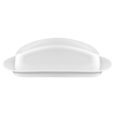 Маслянка ARDESTO, 20.3х12.7х6.4см, порцеляна, білий