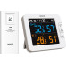 Метеостанція Sencor, внутр/зовн вимірювання, температура, вологість, час, дні тижня, календар, підтримує платформи Android та iOS, Білий Метеостанція Sencor, внутр/зовн вимірювання, температура, вологість, час, дні тижня, календар, підтримує платформи Android та iOS, Білий