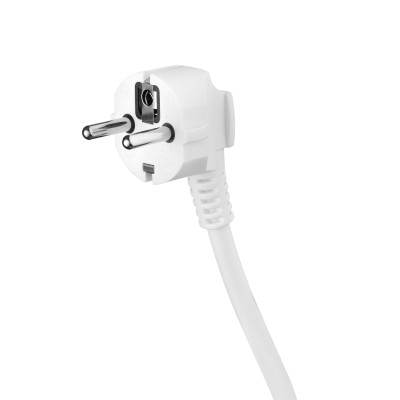 Подовжувач мережевий 2E 3м, 5xТипF, 16A, фільтр, білий Подовжувач мережевий 2E 3м, 5xТипF, 16A, фільтр, білий