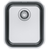 Мийка кухонна Franke Smart, нерж.сталь, прямокутник, без крила, 341х401мм, чаша - 1, монтаж під стільницю, SRX 110-34, нерж поліров.