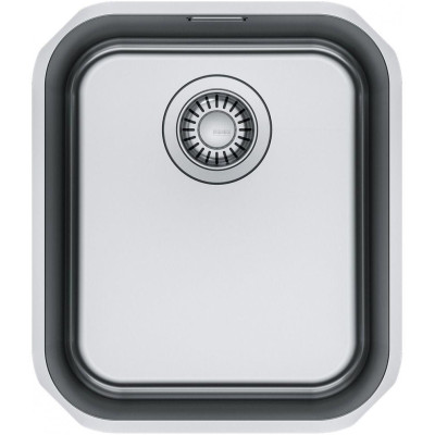 Мийка кухонна Franke Smart, нерж.сталь, прямокутник, без крила, 341х401мм, чаша - 1, монтаж під стільницю, SRX 110-34, нерж поліров.
