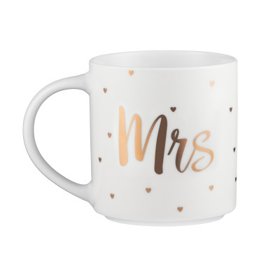 Чашка ARDESTO Mrs, 280мл, фарфор, белый