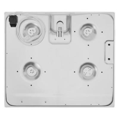 Варильна поверхня Hansa газова, 60см, чавун, білий Варильна поверхня Hansa газова, 60см, чавун, білий