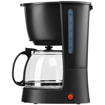 Кавоварка ARDESTO крапельна 1.2л, мелена, чорно-сріблястий Кавоварка ARDESTO крапельна 1.2л, мелена, чорно-сріблястий