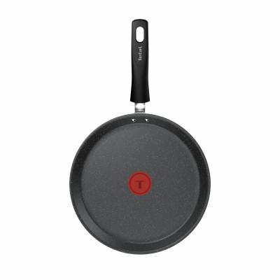 Сковорода для млинція Tefal Expertise, 25см, алюміній, бакеліт, чорний