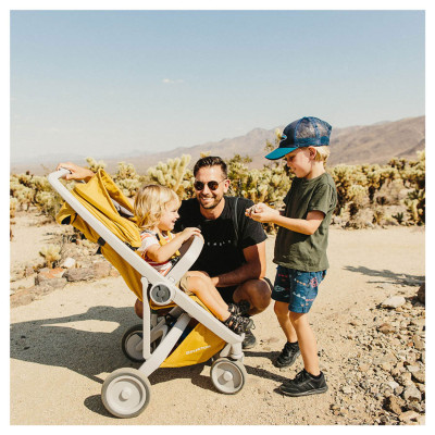 Прогулянкова коляска Greentom Classic Sunflower-White