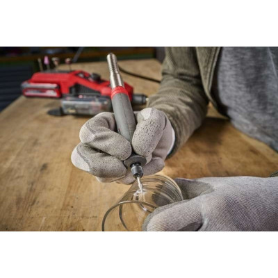 Шліфмашина шліфувально-гравірувальна акумуляторна Einhell TE-MT 18/34LI-Solo PXC 18В 5000-34000об/хв гнучкий вал 92см 1.4кг без АКБ та ЗП