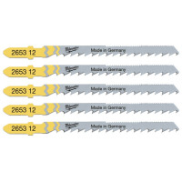 Полотно пиляльне для електролобзика Milwaukee Special по дереву, крок зуба 4.5ммх75мм, 5шт