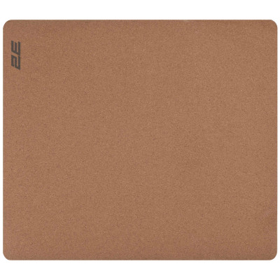 Килимок для миші 2E CORK, M(450x400x2мм), коричневий