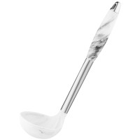 Ополоник ARDESTO Gemini Marmo, 30см, силікон, нержавіюча сталь