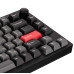 Клавіатура механічна Lemokey  P1 Pro 84Key, Keychron Super Banana, WL/BT/USB-A, QMK/VIA, Hot-Swap, EN/UKR, RGB,  Knob, Carbon Black
