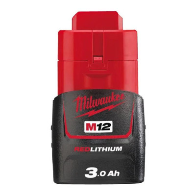 Акумулятор Milwaukee Redlithium M12 12В 3А·год 0.2кг