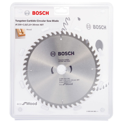 Диск пиляльний Bosch Professional Eco for Wood 230x30-48T Диск пиляльний Bosch Professional Eco for Wood 230x30-48T