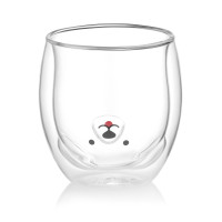 ARDESTO Набір чашок з подвійними стінками Animals, 300мл, 2шт, боросилікатне скло, прозорий ARDESTO Набір чашок з подвійними стінками Animals, 300мл, 2шт, боросилікатне скло, прозорий