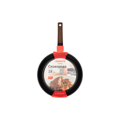 ARDESTO Сковорода Gemini Foggia, 28см, алюміній, коричневий ARDESTO Сковорода Gemini Foggia, 28см, алюміній, коричневий