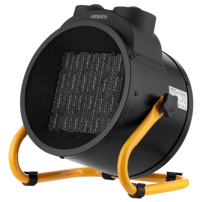 Теплова гармата ARDESTO, 30м2, 3000Вт, мех. упр-ння, 340 м3г, керам. нагрів. елемент, чорний Теплова гармата ARDESTO, 30м2, 3000Вт, мех. упр-ння, 340 м3г, керам. нагрів. елемент, чорний