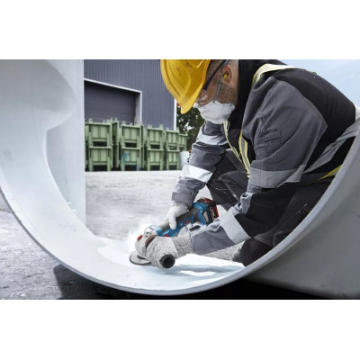 Шліфмашина кутова акумуляторна Bosch Professional GWS 18V-11 125мм 18В 2x5А·год 0-9000об/хв 1.7кг кейс ЗП GAL1880CV