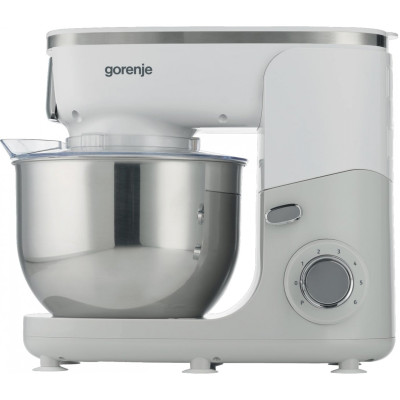 Кухонный комбайн Gorenje, 1000Вт, чаша-метал, корпус-пластик+метал, насадок-6, білий