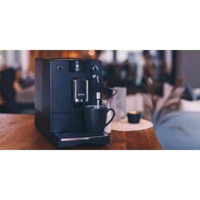 Nivona Кофемашина CafeRomatica, 2,2л, зерно+молотый, ручной капуч, авторецептов -5, черный