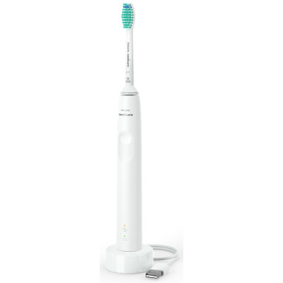 Щітка зубна електр. Philips, Sonicare 3100 Series, 31т. колив/хв, насадок-1, білий Щітка зубна електр. Philips, Sonicare 3100 Series, 31т. колив/хв, насадок-1, білий