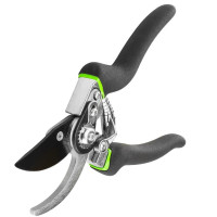 Секатор площинний Verto, тримач прогумований, антиковзкий, d 15мм, 220мм, 272гр (15G204)