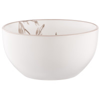 Салатник ARDESTO Asti, 670мл, 14.2см, керамика, бело-бежевый Салатник ARDESTO Asti, 670мл, 14.2см, керамика, бело-бежевый