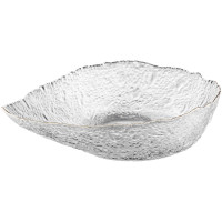 ARDESTO Салатник Leaf, 21.5см, скло, прозорий