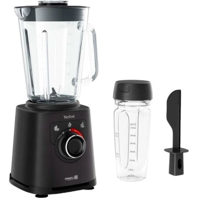 Блендер Tefal стаціонарний Perfectmix+ 1200Вт, чаша-2000мл, ємність для смузі, скло, чорний
