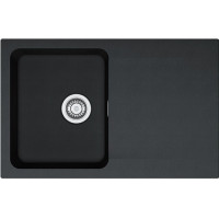 Мийка кухонна Franke Orion, тектонайт, прямокутник, з крилом, 780х500х180мм, чаша - 1, накладна, OID 611-78, чорний