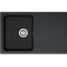 Мийка кухонна Franke Orion, тектонайт, прямокутник, з крилом, 780х500х180мм, чаша - 1, накладна, OID 611-78, чорний