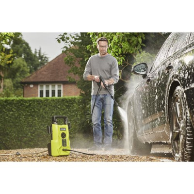 Минимойка высокого давления Ryobi RY100PWA, 1400Вт, 100Бар, 390л/ч, шланг 5м, 5.6кг (5133005363)