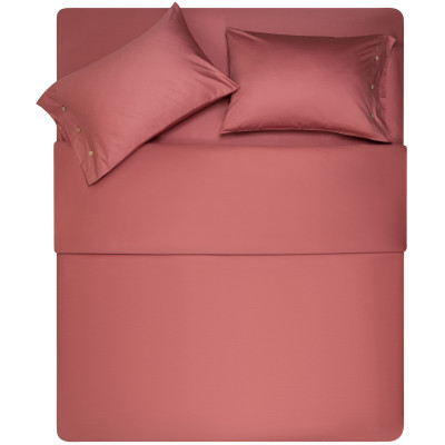 Простирадло ARDESTO Mix&Match, 240x260см, 100% бавовна, сатин, коричневий світлий