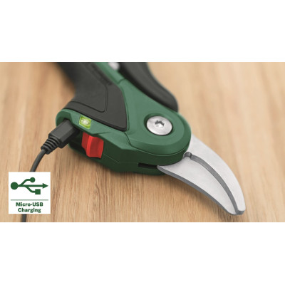 Секатор акумуляторний Bosch EasyPrune, 3.6В, d різу 25мм, 0.49кг Секатор акумуляторний Bosch EasyPrune, 3.6В, d різу 25мм, 0.49кг