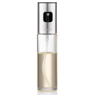 Розпилювач для олії та оцту ARDESTO Gemini, 100мл, скло, нержавіюча сталь, пластик, прозорий