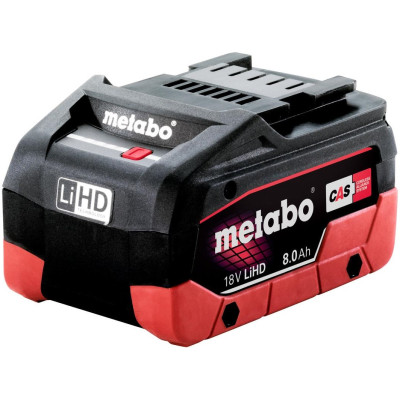 Акумулятор Metabo LIHD 18В 8А·год 0.98кг Акумулятор Metabo LIHD 18В 8А·год 0.98кг