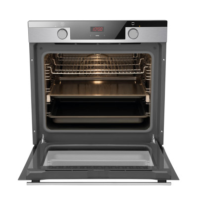 Духова шафа Hansa електрична, 77л, A, дисплей, конвекція, нерж