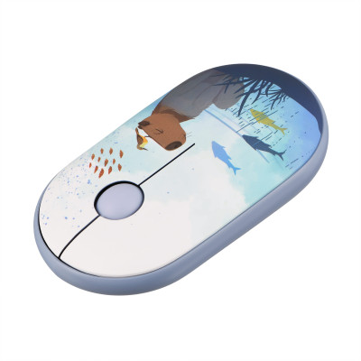 2E Миша MF300 CAPYBARA:SWIM Silent WL BT, синій