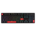 Клавіатура механічна Lemokey  X3 104Key, Keychron Brown, USB-A, QMK/VIA, Hot-Swap, EN/UKR, RGB, чорний