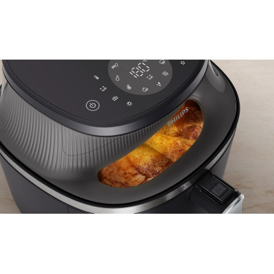 Philips Мультипіч Ovi Series 3000, 1700Вт, чаша-6.2л, сенсорне управл., 12 авто. програм, пластик, чорний