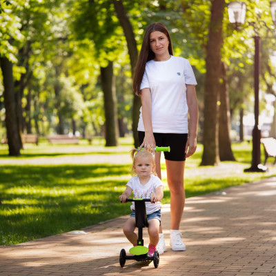 Самокат Miqilong Alamo зелений