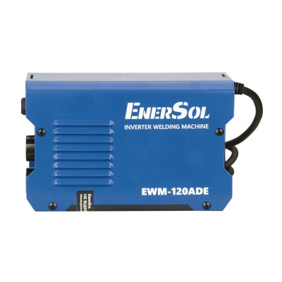 Зварювальний апарат інверторний EnerSol EWM-120ADE 20-120А 5.1кВт 160-260В 2.9кг Зварювальний апарат інверторний EnerSol EWM-120ADE 20-120А 5.1кВт 160-260В 2.9кг