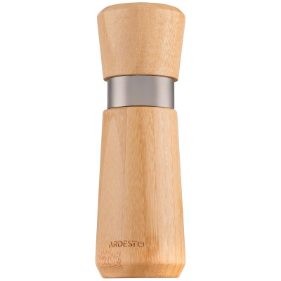 Млинок для солі та перцю ARDESTO Midori, 50мл, бамбук, нержавіюча сталь Млинок для солі та перцю ARDESTO Midori, 50мл, бамбук, нержавіюча сталь