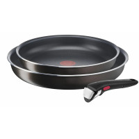 Набор посуды Tefal Ingenio XL Intense, сменная ручка, 3 предмета, алюминий, бакелит, коричневый (L1509273) Набор посуды Tefal Ingenio XL Intense, сменная ручка, 3 предмета, алюминий, бакелит, коричневый (L1509273)